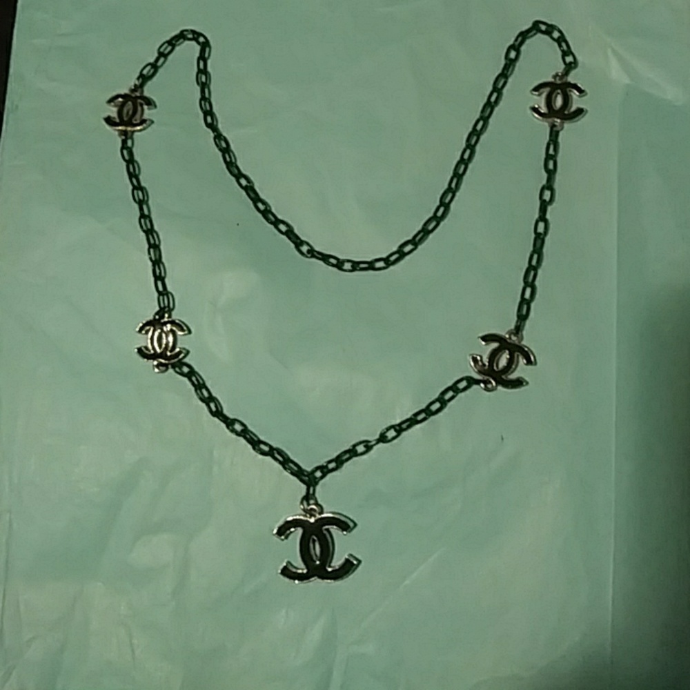 black necklace